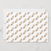 モダンなハウオープニング・ドゥードル・パーティ 招待状 (裏面)