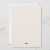 モダンなハッピーホリデー家族写真カード シーズンカード (裏面)