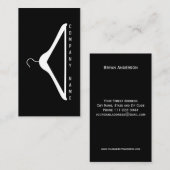 モダンなハンガーの名刺 名刺 (正面/裏面)