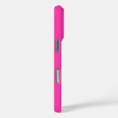 モダンなバイブラントモノグラム名 Case-Mate iPhoneケース (裏面 / 右)