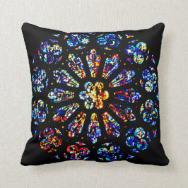 モダンなバラ窓 クッション