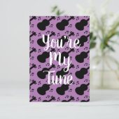 モダンなバレンタインのロックギター楽譜 カード (スタンド正面)