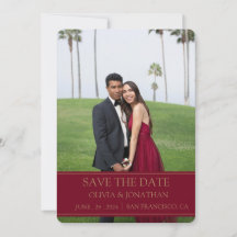 モダンなバーガンディマロン 結婚式の写真