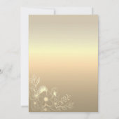 モダンなバーチャルウェディング招待状 招待状 (裏面)