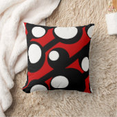 モダンなパターン クッション (ブランケット)