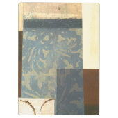 モダンなパネルの絵画 クリップボード (裏面)