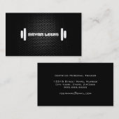 モダンなパーソナルトレーナーの名刺 名刺 (正面/裏面)