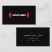 モダンなパーソナルトレーナーの名刺 名刺 (正面/裏面)