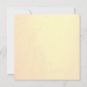 モダンなパームツリービーチウェディング招待状 招待状 (裏面)