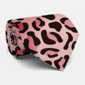 モダンなヒョウ柄の動物 ネクタイ (ロール)