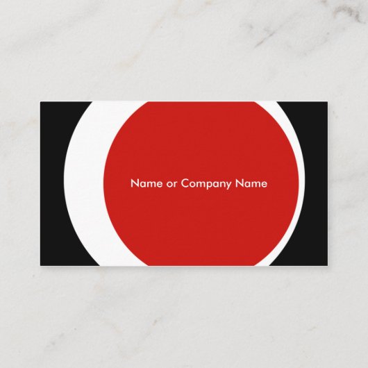 モダンなビジネスか社会的なネットワーキングのプロフィールカード 名刺 (裏面)