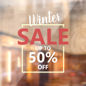 モダンなビジネスセール広告プロモーション ウィンドウサイン (シート2)