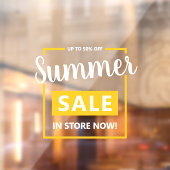 モダンなビジネスセール広告プロモーション 風 ウィンドウサイン (シート2)