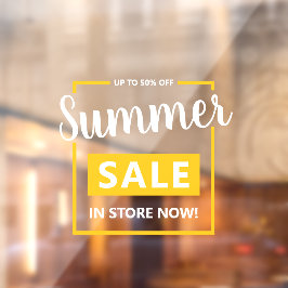 モダンなビジネスセール広告プロモーション 風 ウィンドウサイン