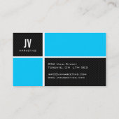 モダンなファイナンシャルプランナーの名刺 名刺 (裏面)