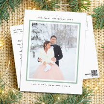 モダンなファーストクリスマス　ご夫婦の写真