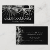 モダンなフラクタルの星のbussinessカード 名刺 (正面/裏面)