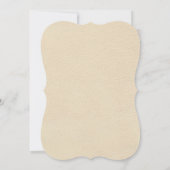 モダンなフラワーデザインのウェディングアニバーサリーカード（75周年） - 薄いピンクと白 招待状 (裏面)