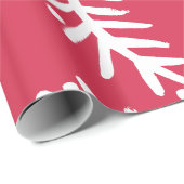 モダンなブラシの原稿のクリスマスの休日 ラッピングペーパー (ロールコーナー)