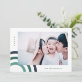 モダンなブルーのホリデー写真 (スタンド正面)