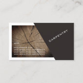 モダンなブレンドカバー対角線およびフレーム 名刺 (裏面)