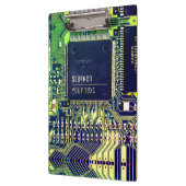 モダンなプリント基板デザイン - 名前を刻んでギークをアピール クリップボード (左)