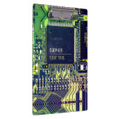 モダンなプリント基板デザイン - 名前を刻んでギークをアピール クリップボード (右)