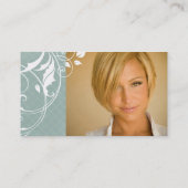 モダンなプロフィールカード- Jamie Eason 名刺 (裏面)