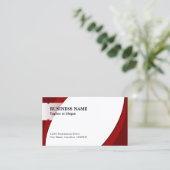 モダンなプロフェッショナル 名刺 (スタンド正面)