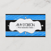 モダンなベーカリーの名刺 名刺 (裏面)