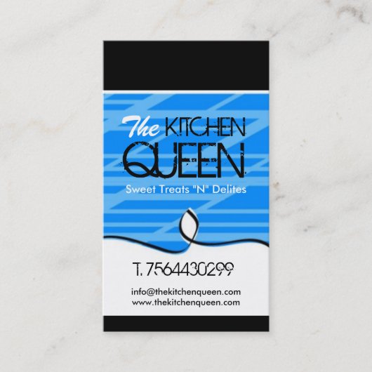 モダンなベーカリーの名刺 名刺 (正面)