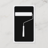 モダンなペンキローラー 名刺 (裏面)