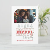 モダンなホリデー フォト - クリスマス ツリーの落書き (スタンド正面)