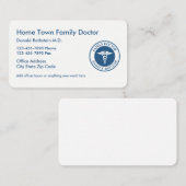 モダンなホームドクター 名刺 (正面/裏面)