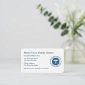 モダンなホームドクター 名刺 (スタンド正面)