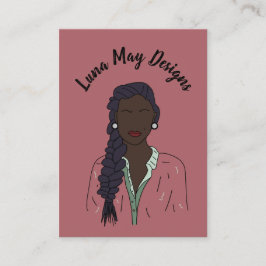 モダンなボス女性向けジュエリー ディスプレイ 名刺