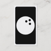 モダンなボール 名刺 (裏面)