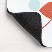 モダンなポリネシアのmousepad マウスパッド (コーナー)