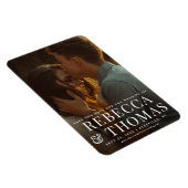 モダンなポートレート写真 ウェディング セーブ・ザ・デート マグネット (右側)