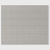 モダンなマツ枝は小さい群がらせます ラッピングペーパー (フラット)