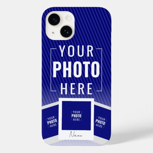 モダンなマルチポラロイド写真 Case-Mate iPhoneケース (裏面)
