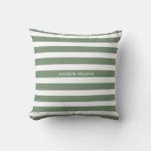  モダンなミニマリストの編集可能な碑文カスタム  クッション (正面)
