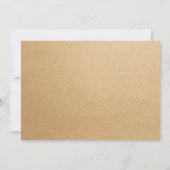 モダンなミニマリストの3枚写真 ウェディング招待状 招待状 (裏面)