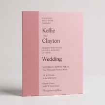 モダンなミニマリスト結婚式