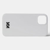 モダンなミニマリストiPhoneケース Case-Mate iPhoneケース (裏面 (横))