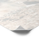 モダンなミニマルデザインの写真 ウェルカムボード 結婚前のお祝い ポスター (角)