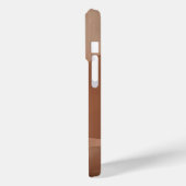 モダンなミニマルモノグラムのS スマートフォンケース Case-Mate iPhoneケース (裏面 / 左)