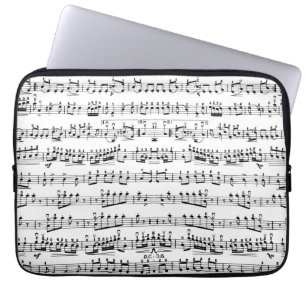 モダンなミュージシャン音楽はパターンラップトップスリーブに注意します ラップトップスリーブ