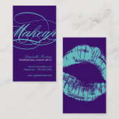 モダンなメーキャップアーティストの名刺 名刺 (正面/裏面)