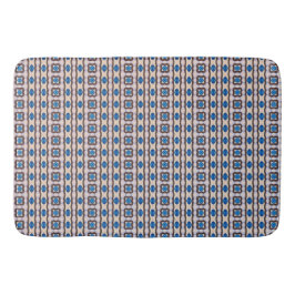 モダンなモザイク幾何学抽象パターン 1298 バスマット